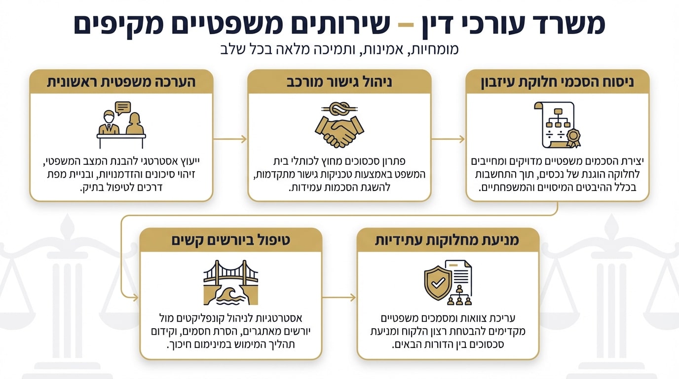 ליווי מקצועי בסכסוכי ירושה